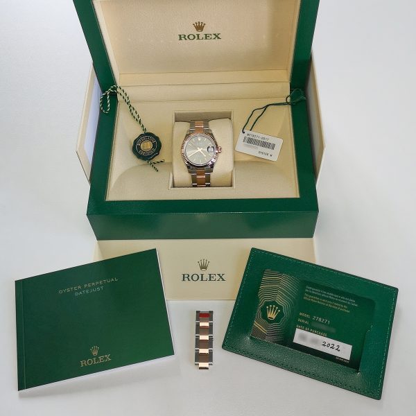 Rolex Datejust 31 MM Grey Ref. M278271-0017