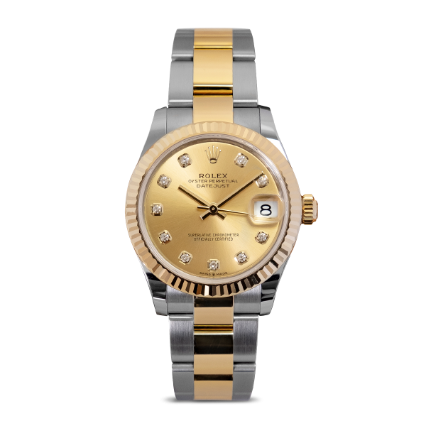 Rolex datejust 31mm online gold