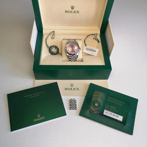 Rolex Datejust 36 MM Rose Gold Ref. M126234-0031