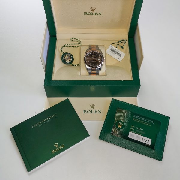 Rolex Datejust 41 MM Brown Ref. M126331-0003