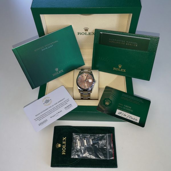 Rolex Datejust 36 MM Pink Ref. M126234-0024