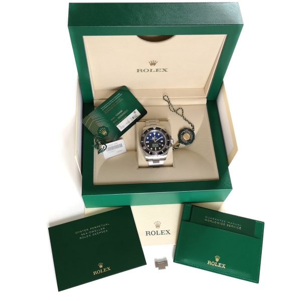 Rolex Sea-Dweller 44 MM Blue Ref. M126660-0002 box
