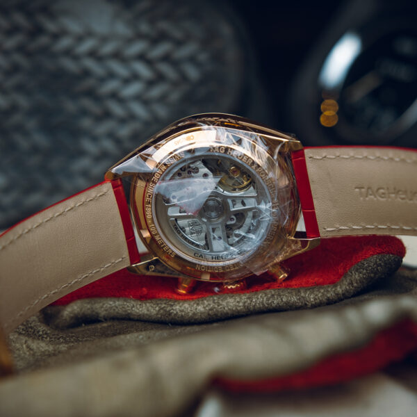 TAG Heuer Carrera X Porsche RS Gold case back