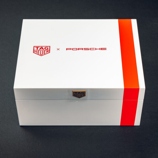 TAG Heuer Carrera X Porsche RS Gold box
