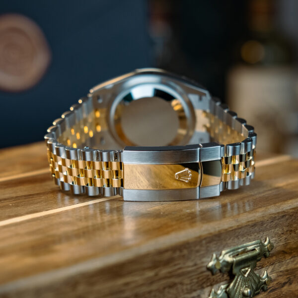 Rolex Datejust 36 MM Yellow Gold Palm Dial Ref. M126233-0043