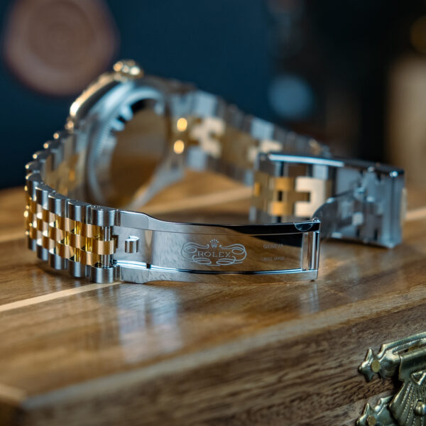 Rolex Datejust 36 MM Yellow Gold Palm Dial Ref. M126233-0043